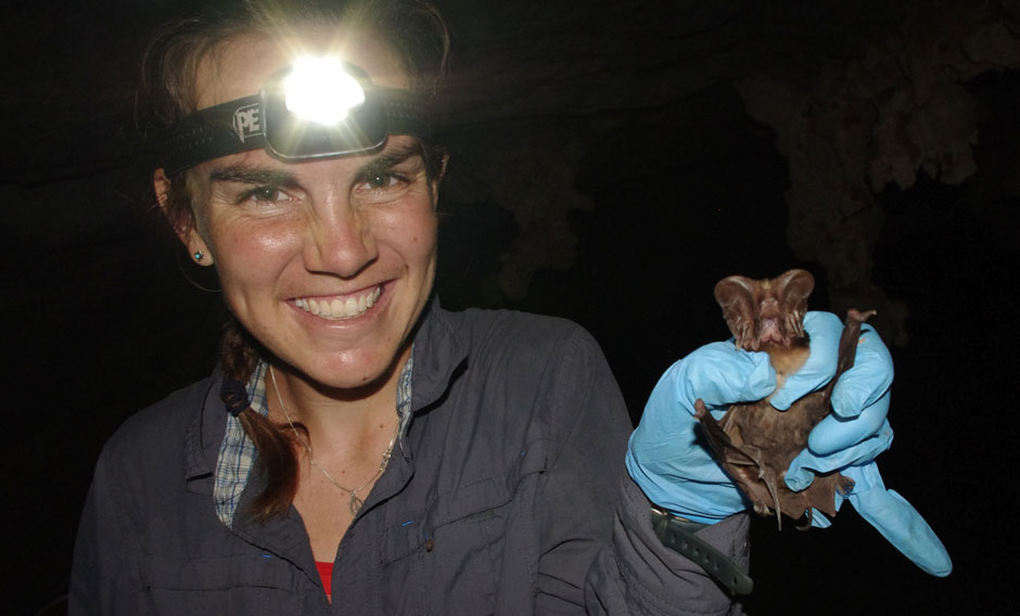 Cara Brook with Bat