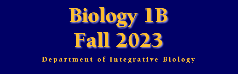 Biology 1B Fall 2022