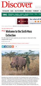 Discover #15 Mass Extinction
