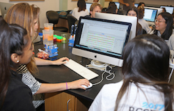 Students in classroom