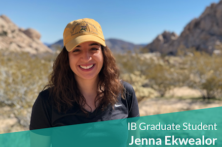 IB Grad Student Jenna Ekwealor