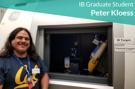 IB Graduate student Peter Kloess